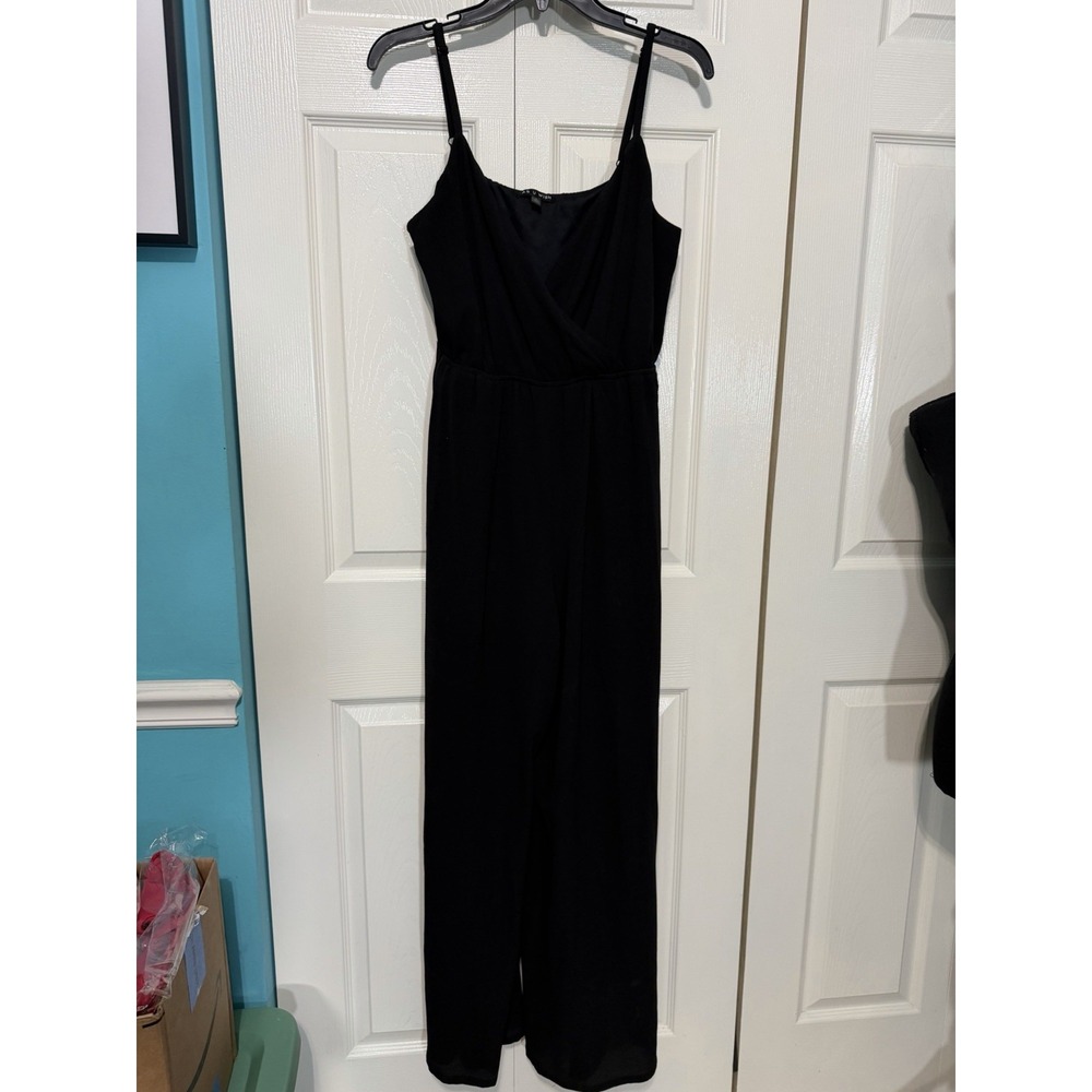 As‎ U Wish Women's Jumpsuit Black Size Large